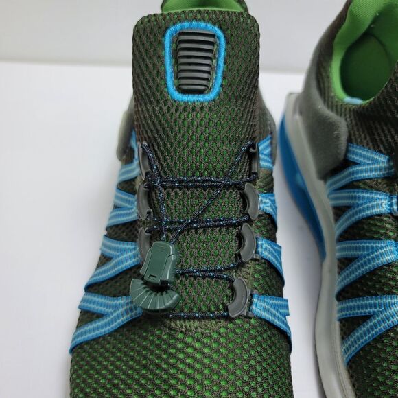 The Nike Shox Gravity 'Blue Fury' sneaker size 13 - Picture 6 of 16